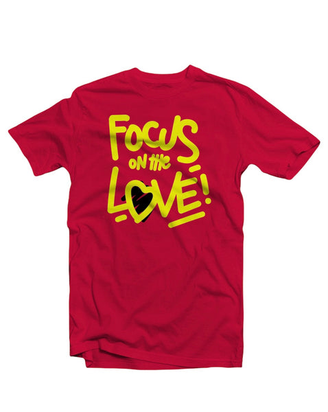 Focus Tee(Red/Yellow)