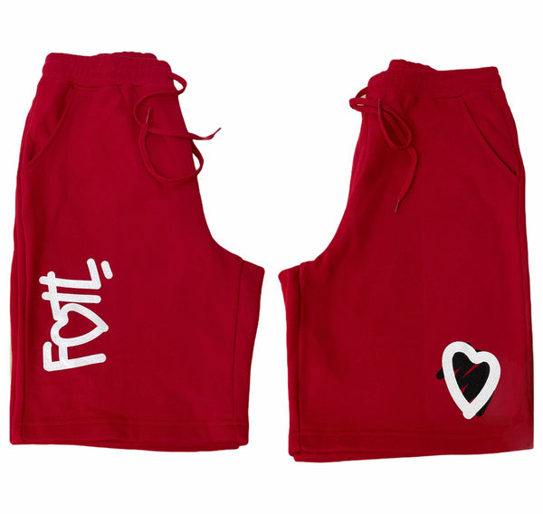 FOTL shorts(Red/White)